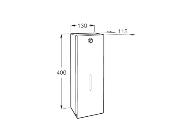 Диспенсер Roca Public 817409002