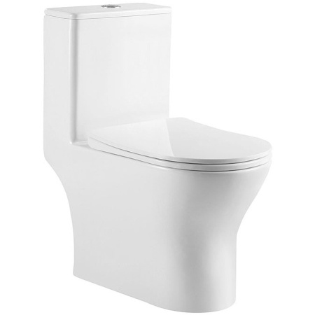 Унитаз напольный BelBagno Lounge BB8618CPR-MN/SC