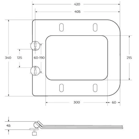 Унитаз подвесной BelBagno Due 2.0 BB7107CHR/SC безободковый, с сиденьем микролифт, белый