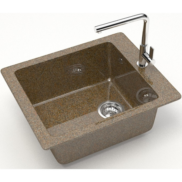 Кухонная мойка Marrbaxx Линди Z8 Z008Q009 коричневый