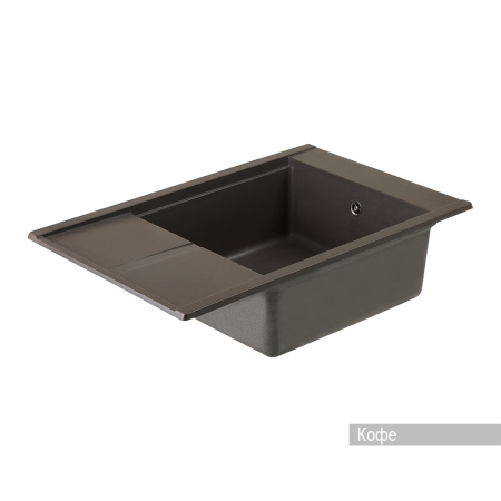 Кухонная мойка Aquaton Делия 78 1A715132DE280 кофе