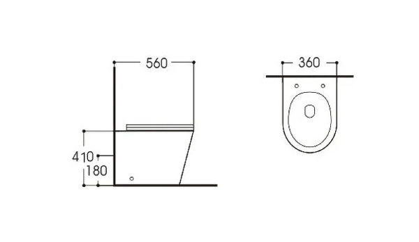 Унитаз приставной Aquatek Вега AQ1906-00