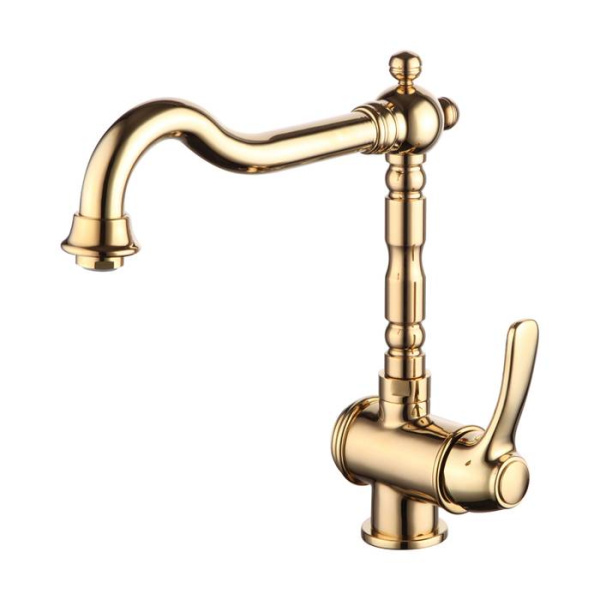 Смеситель для кухни IDDIS Oldie желтое золото (OLDYGL0i05)