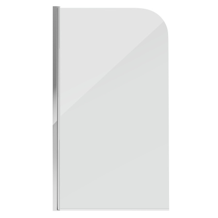 Душевая шторка на ванну (80х140) Grossman GR-100 хром, распашная