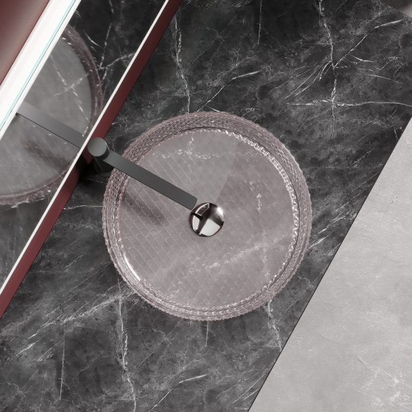 Раковина накладная (36х36) Ceramica Nova Cristal CN6061