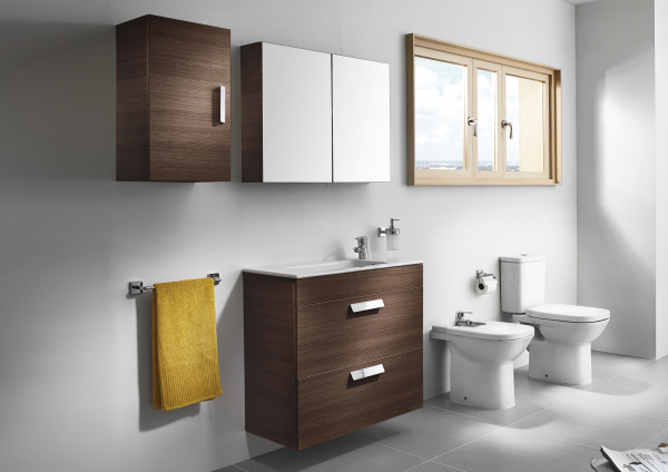 Тумба под раковину Roca Debba 60 2 ящика, венге ZRU9302707