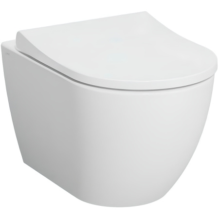 Подвесной унитаз безободковый Vitra Mia Round SmoothFlush 7510B003-0075 без сиденья