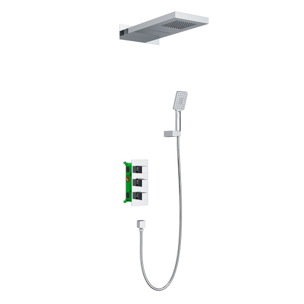 Душевая система Timo Petruma 3-х режимная, с термостатом SX-5039/00SM chrome
