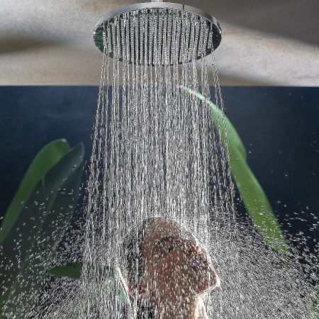 Душевая система с термостатом Bossini Apice L10507.073 черный матовый