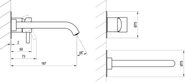Смеситель для ванны Ravak Espirit ES 019.60RGB.O1 X070352 золото