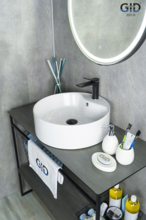 Раковина накладная (46х46) Gid N9008b