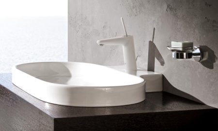 Смеситель для раковины Grohe Eurodisc Joystick 23427 LS0 (23427LS0) белая луна