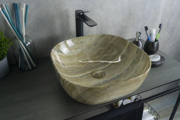 Раковина накладная (42,5х42,5) Gid Mnc543