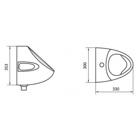 Писсуар Орион Sanita ORISAUR01