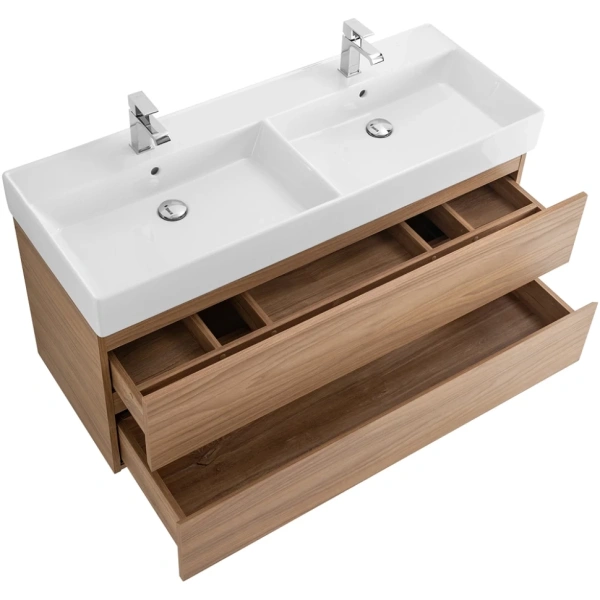 Тумба под раковину Cezares MOLVENO 46-120-2C-SO-2-NC Noce Chiaro