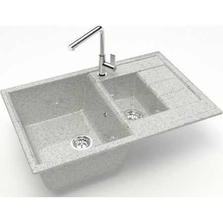 Кухонная мойка Marrbaxx Блонди Z210 Z210Q010 светло-серый