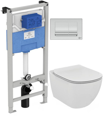 Комплект инсталляция + унитаз Ideal Standard Tesi T387201