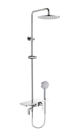 Тропическая душевая система с изливом  Rush PL5535-80