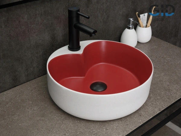 Раковина накладная (40х40) Gid N9013LS