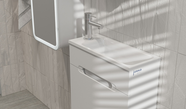 Тумба под раковину Jorno Modul 50  Mol.01.50/P/W/JR