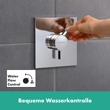 Смеситель для душа встраиваемый Hansgrohe DuoTurn E 75617000 хром