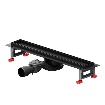 Душевой лоток с решеткой под плитку 50 см Am.Pm MasterFlow W01SC-U11-050-04BM черный матовый
