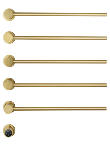 Полотенцесушитель электрический встраиваемый WONZON & WOGHAND HAMBURG, брашированное золото WW-AL315-BG Полотенцесушитель электрический встраиваемый WONZON & WOGHAND HAMBURG, брашированное золото WW-AL315-BG