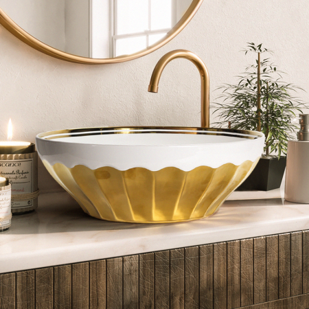 Раковина накладная (39х39) Melana T4022-G28-806