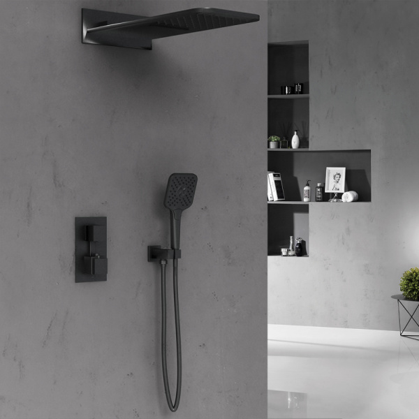 Душевой комплект Vincea VSFW-103TMB