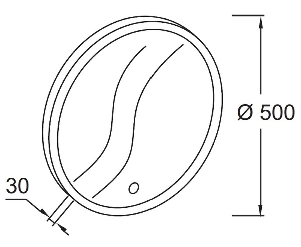 Зеркало Jacob Delafon 50 EB1426-NF