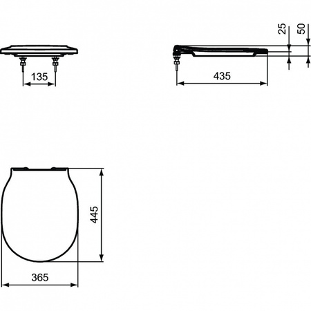 Комплект инсталляция + унитаз Ideal Standard Connect Air PR212101