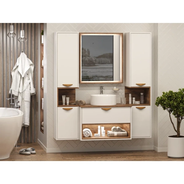 Тумба под раковину Brevita Bergen 80 BER-07080-19-01-1Я