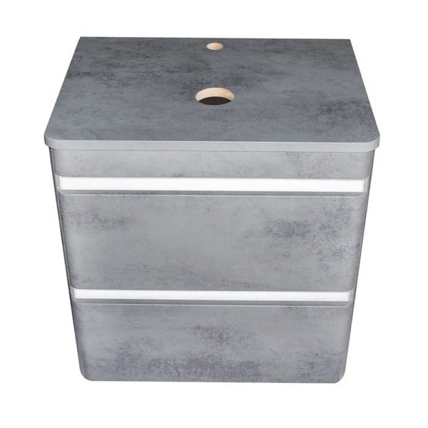 Тумба под раковину подвесная Style Line Атлантика СС-00002282 серый