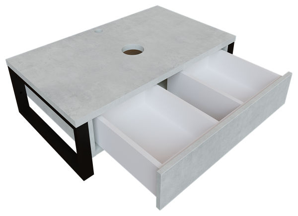 Тумба под раковину 1Marka  Grunge Loft 100П У85853