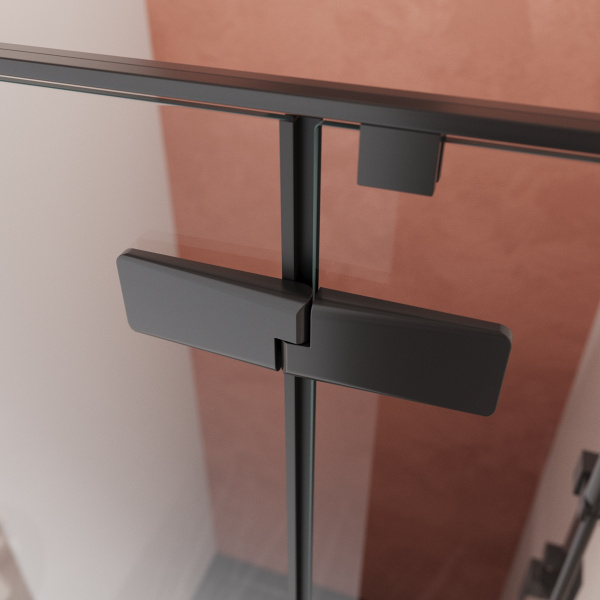 Душевая дверь (90х195) CEZARES LINER LINER-B-12-90-C-NERO-L