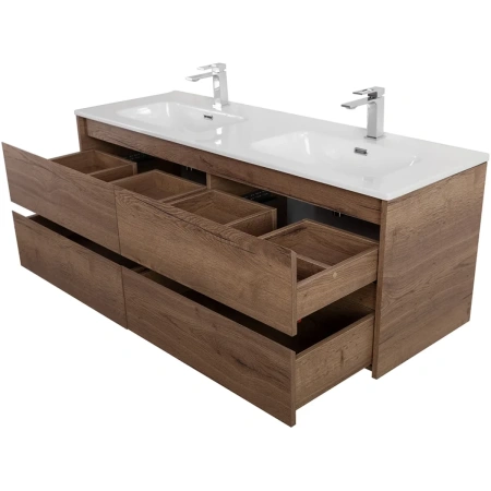 Тумба под раковину BelBagno Kraft 140 KRAFT-1400-4C-SO-2-RT Rovere Tabacco