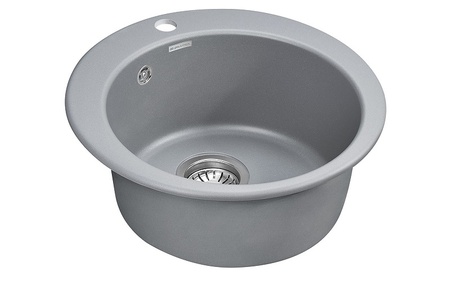 Кухонная мойка Paulmark  Gelengen 50 PM404800-GRM серый металлик