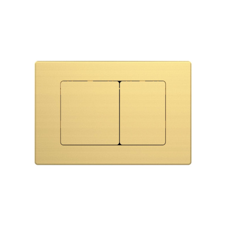 Кнопка смыва Oliveeka OL-E12-BG, PVD золото матовое