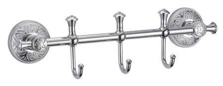Планка с крючками 3 крючка Savol 58а S-005873A