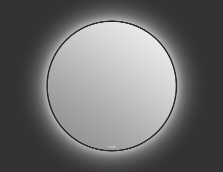 Зеркало Cersanit ECLIPSE smart 90x90 в черной рамке 64148