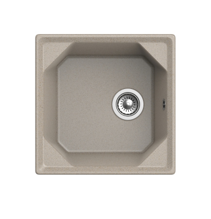 Кухонная мойка GranFest Unique 500, U-500 песочный