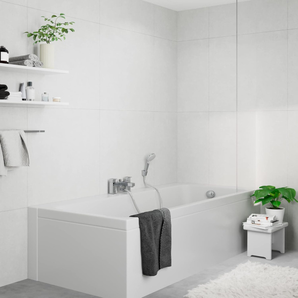 Смеситель на борт ванны с душевым набором Hansgrohe Vernis Shape 71462000 хром