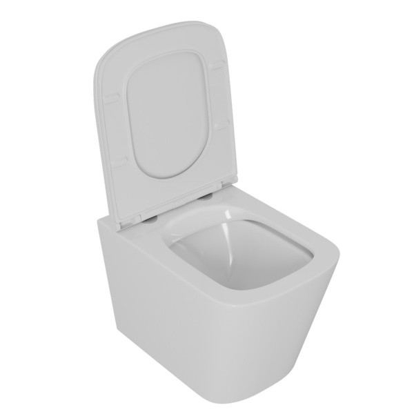 Унитаз подвесной безободковый D&K Quadro (DT1516016)