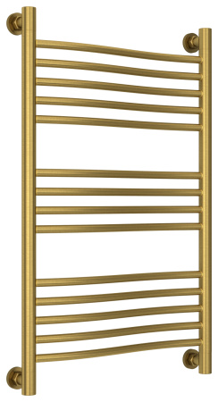 Полотенцесушитель Водяной Сунержа Флюид + (80х50) Состаренная Латунь 051-0222-8050