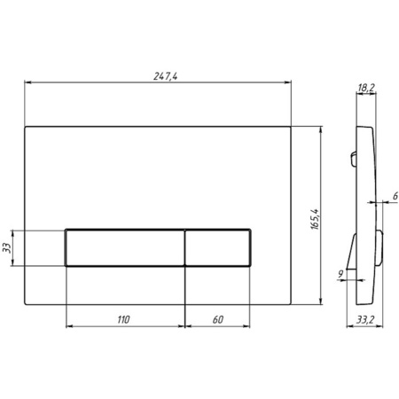 Комплект унитаза с инсталляцией Berges Wasserhaus Atom 042443