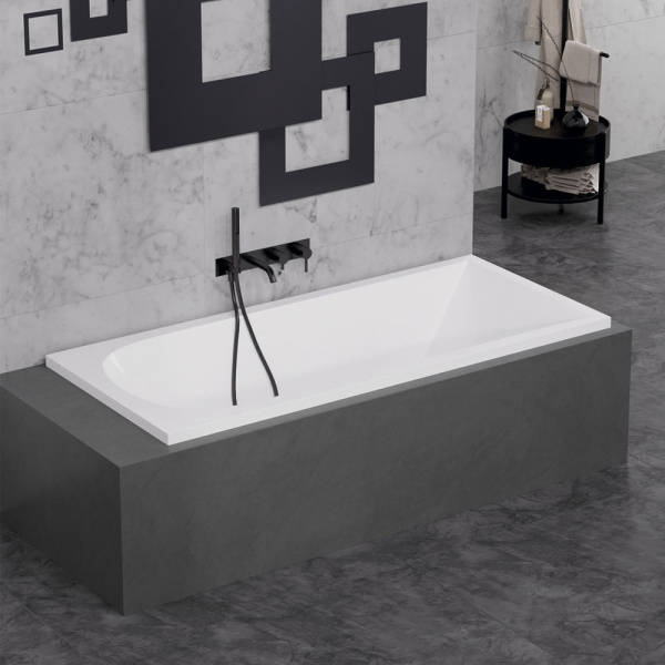 Акриловая ванна прямоугольная (180х80) Alba Spa IMPERO ВПР0210200100