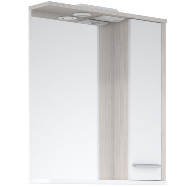 Зеркальный шкаф (75х74) Corozo Лорена 75 SD-00000297