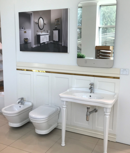 Унитаз подвесной с функцией биде Creavit Antik AN320-00CB00E-0000