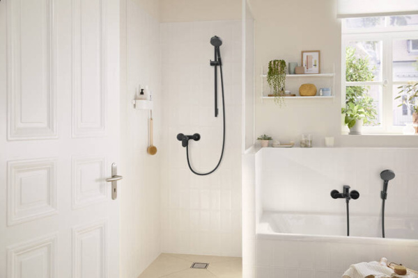 Смеситель Hansgrohe Rebris S для душа 72640670, черный матовый