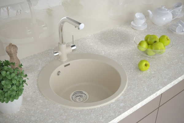 Кухонная мойка Paulmark  Gelengen 50 PM404800-BE бежевый